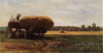  Harvest Painting - the harvest Camille Pissarro